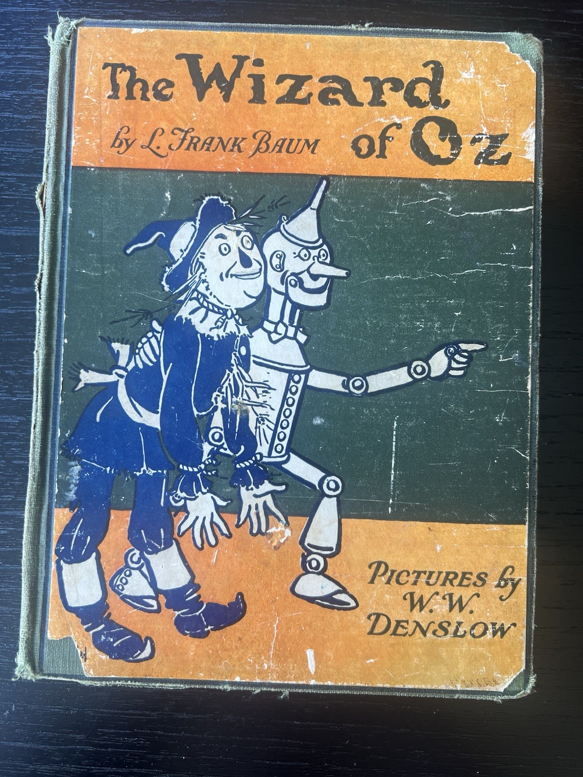 The Wizard of Oz 1903 Pictures by W W DENSLOW the Bobbs-Merrill Company Hard Cov