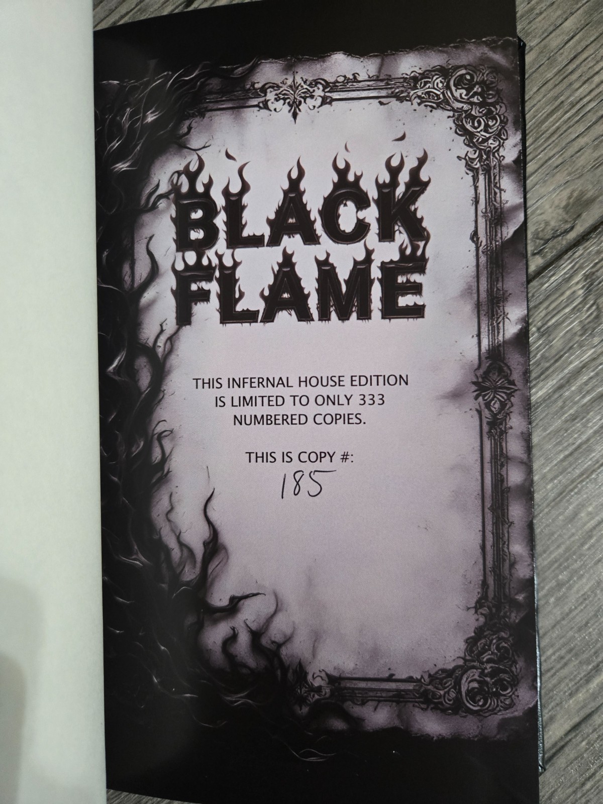 Black Flame: Anticosmic Tradition – Tau To Naas – LTD #/333 – Expanded HC