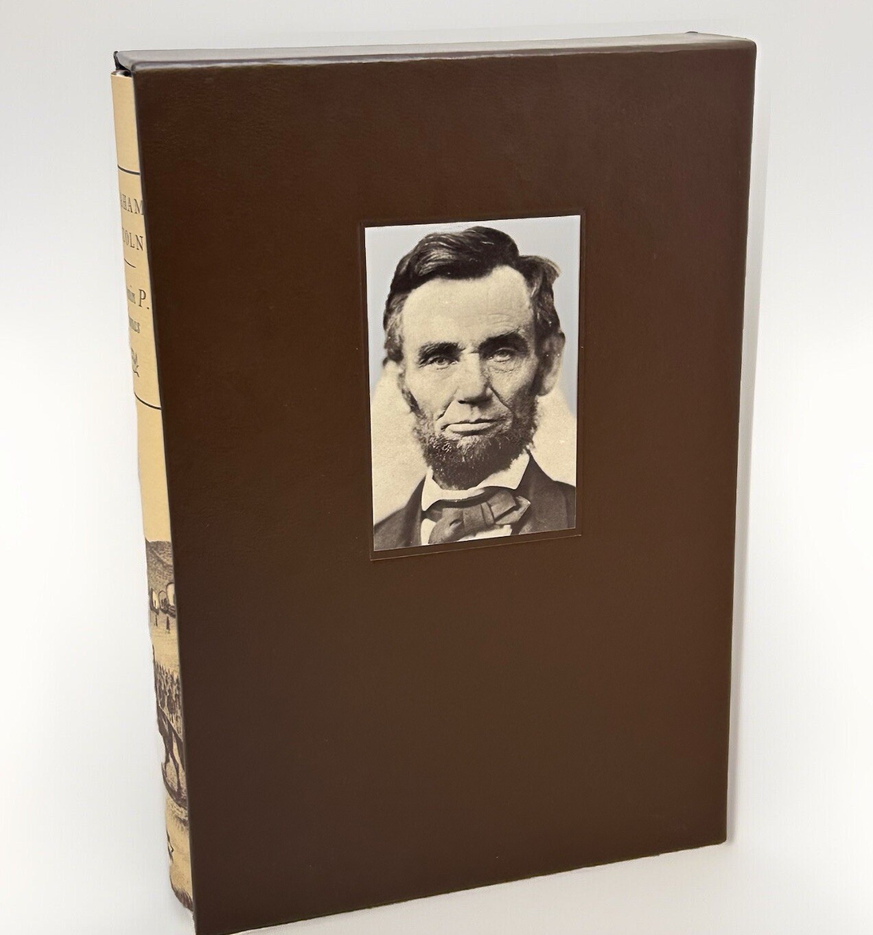 Abraham Lincoln HC + DJ w/Slip Case Benjamin P. Thomas 1986 The American Past