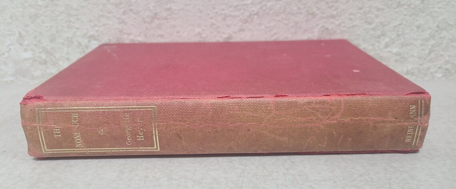 The Nonesuch Georgette Heyer HC Book 1962 Heinemann Regency Romance Novel Vtg