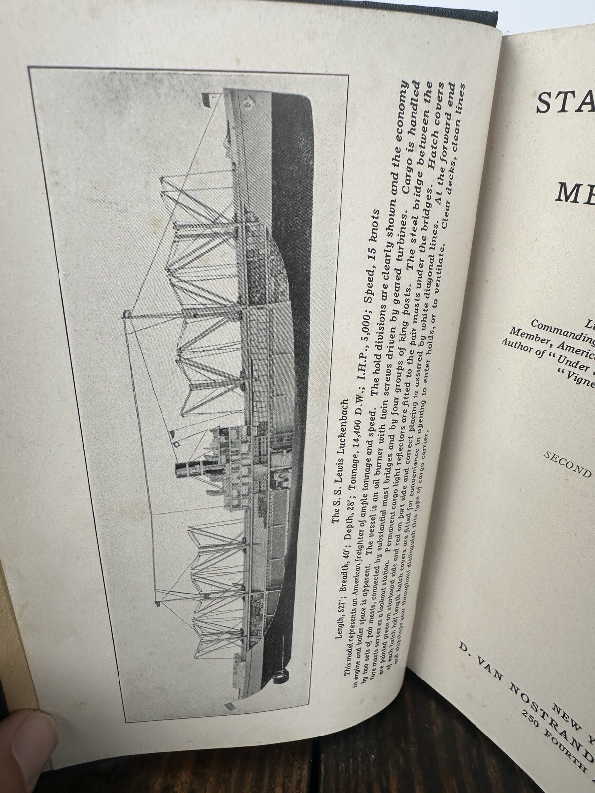 Standard Seamanship for the Merchant Service 2nd Edition (1936) Felix Reisenberg