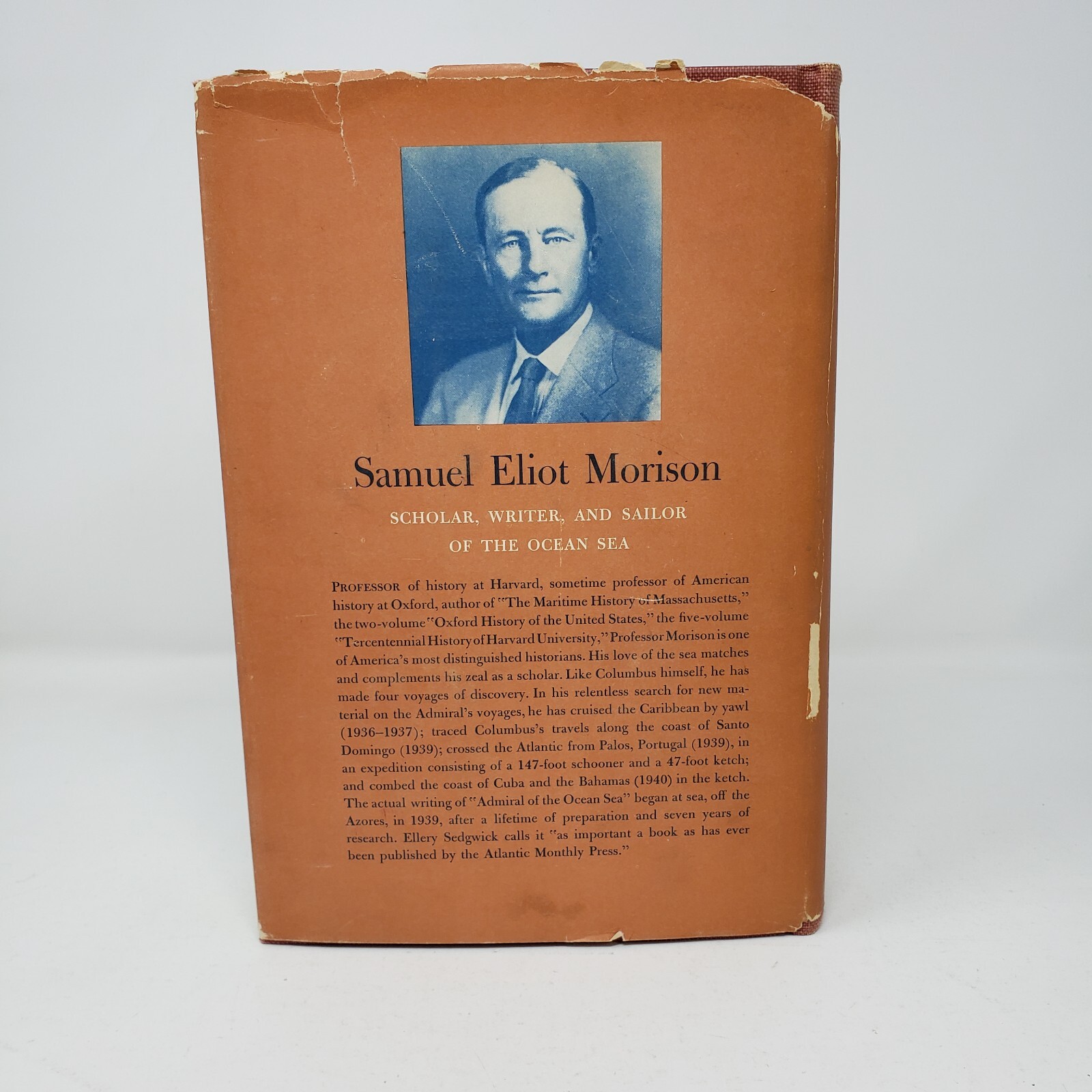 Admiral of the Ocean Sea by Samuel Eliot Morison (1st Ed, 1942, Illus., HC, DJ)