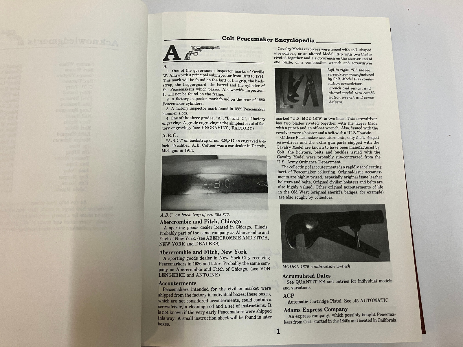 Colt Peacemaker Encyclopedia. Deluxe Edition #30/100. SIGNED & NUMBERED!!