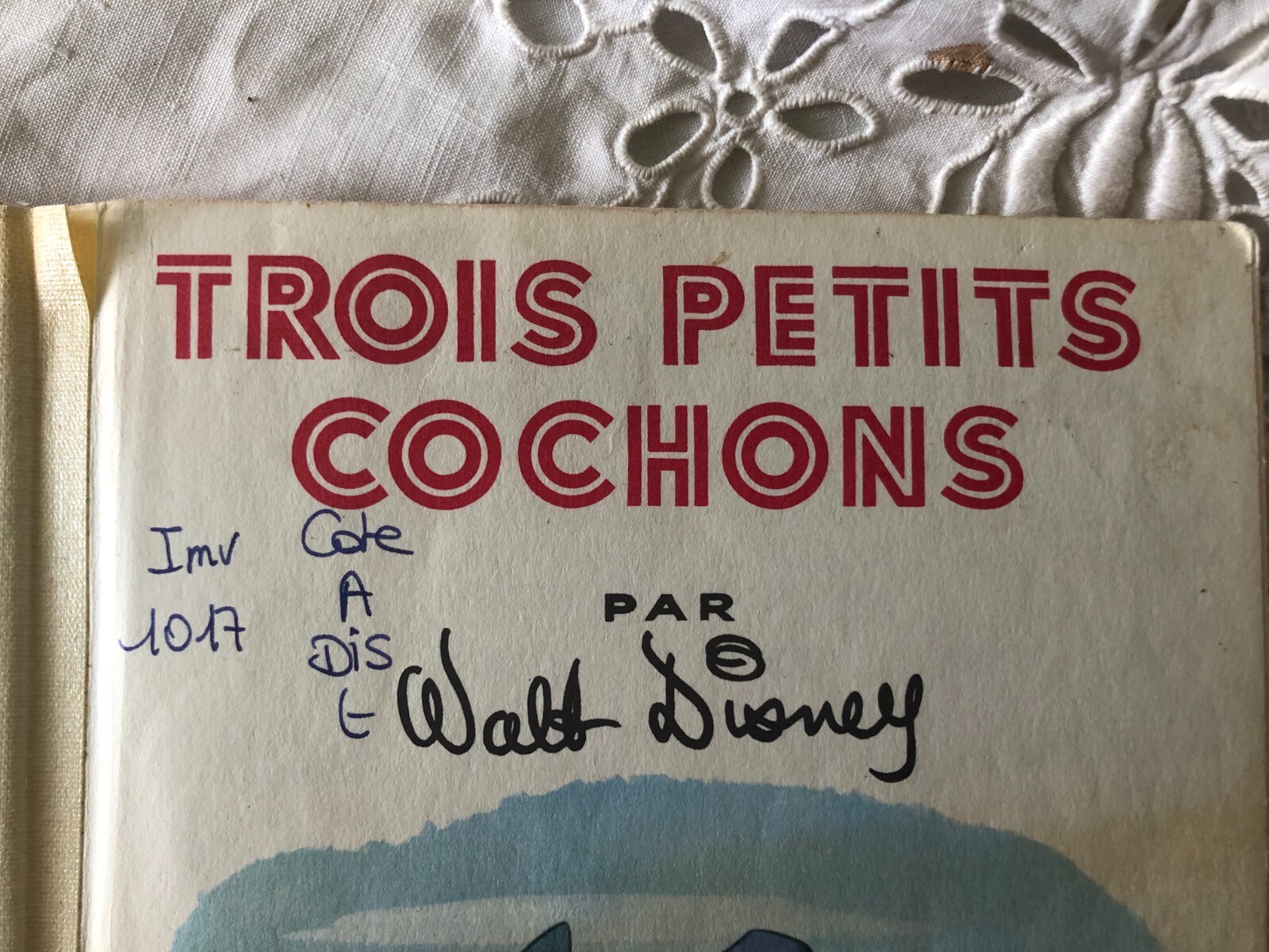 Job Lot 5 Vintage French Children’s Books Disney Barbar Sylvain Sylvette 1950s