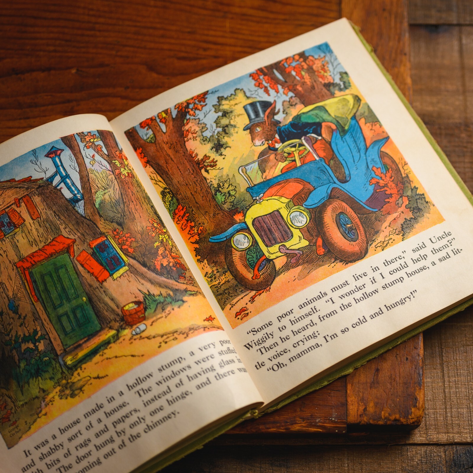 Vintage Uncle Wiggily and His Friends HC Book Howard R. Garis ILLUSTRATED 1955