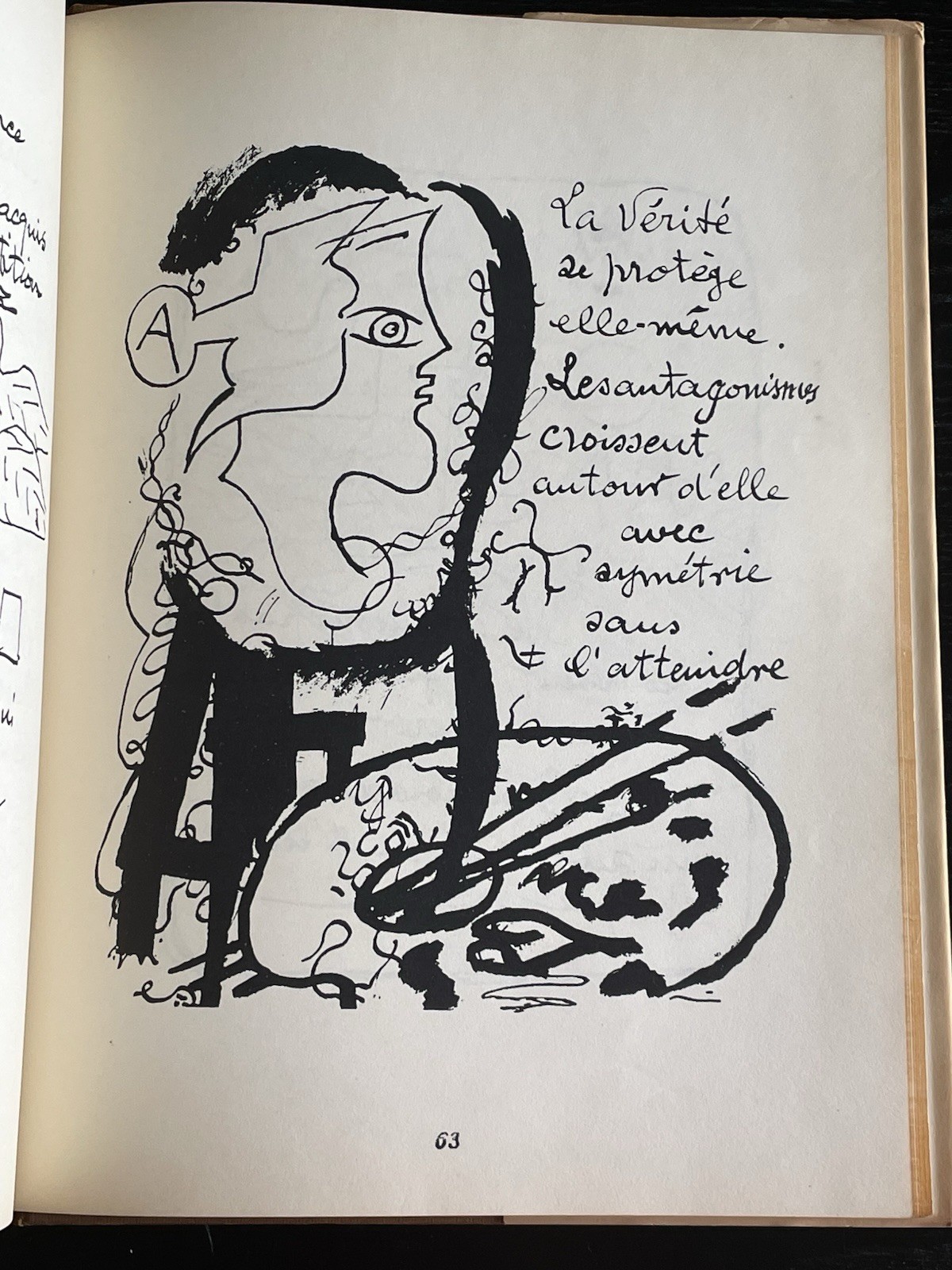Braque, Georges – 1st Cahier de Georges Braque 1917-1947 + RARE Translation + DJ