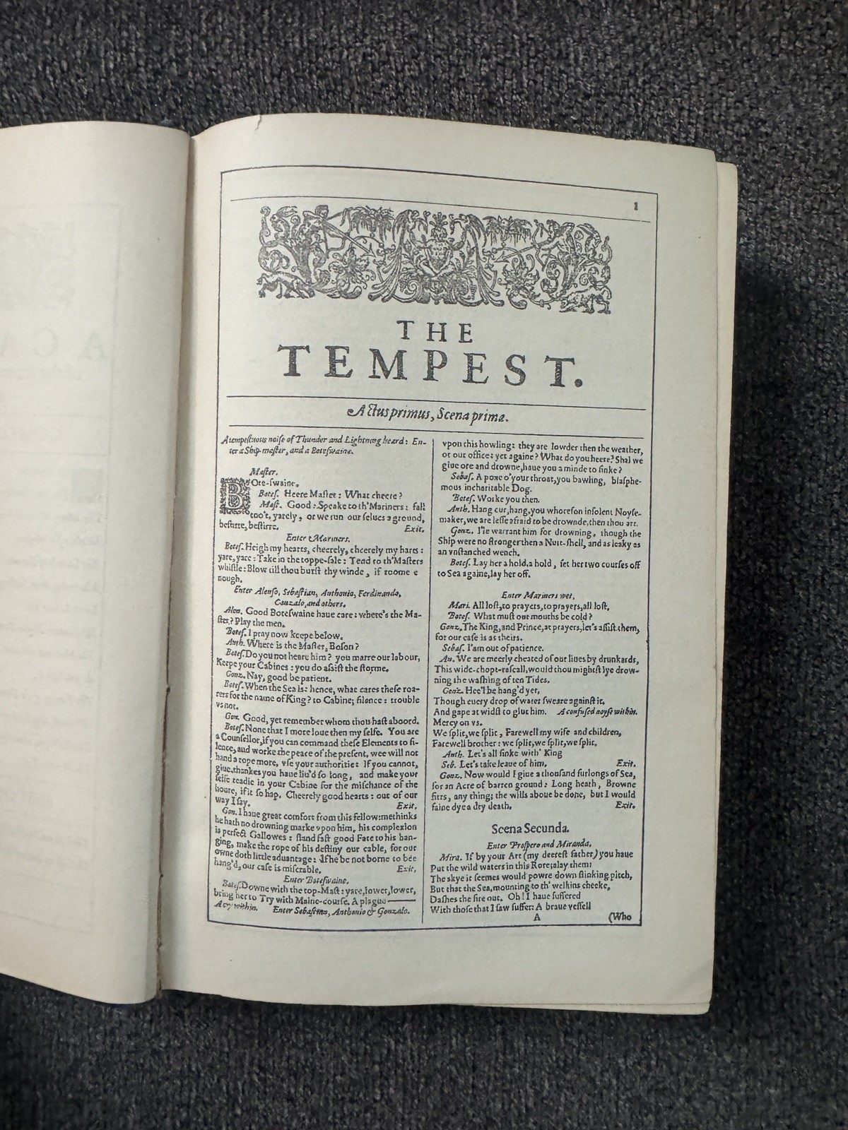 Shakespeare First Folio Facsimile 1906 Funk & Wagnalls Halliwell-Phillipps