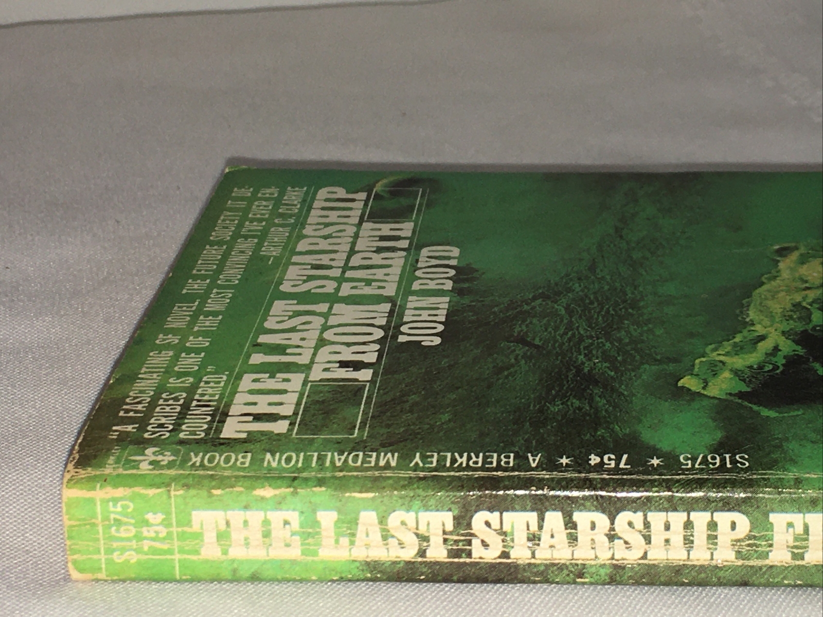 1969 First Edition First Print The Last Starship From Earth John Boyd