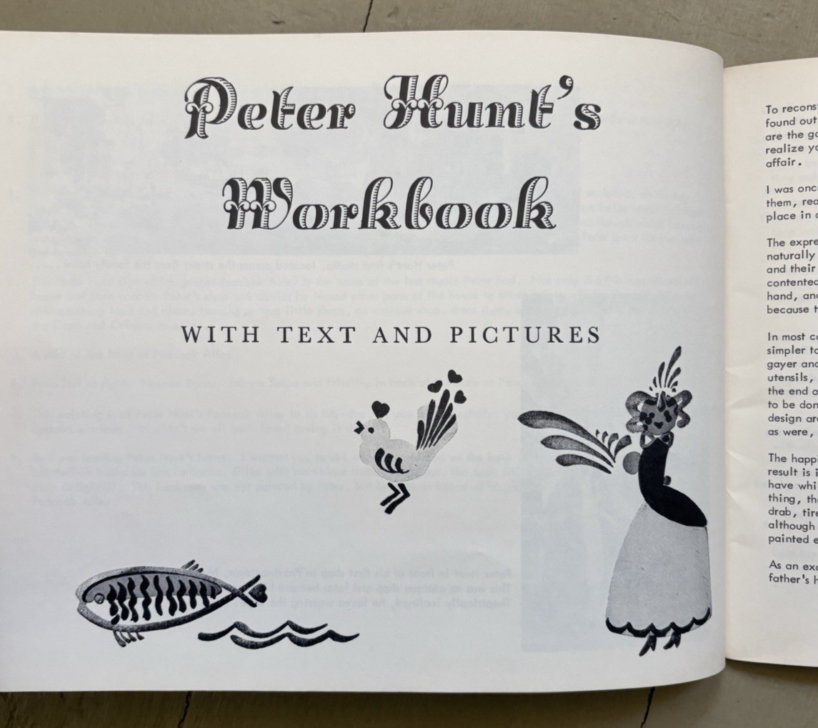 Priscilla Hauser Presents The Peter Hunt Workbook Tole Folkloric Provincetown