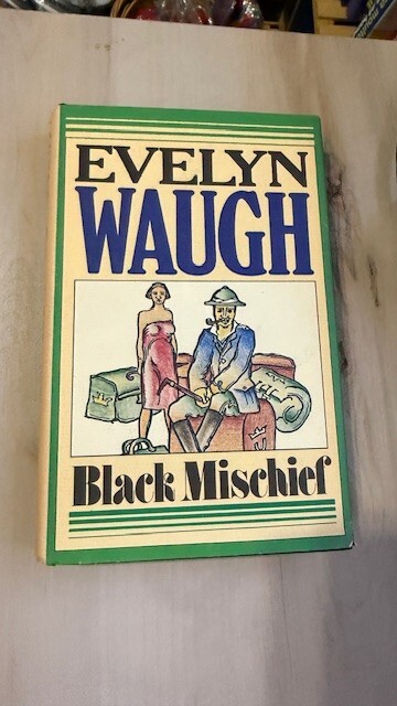 Black Mischief by Evelyn Waugh First 1st Edition VG HC