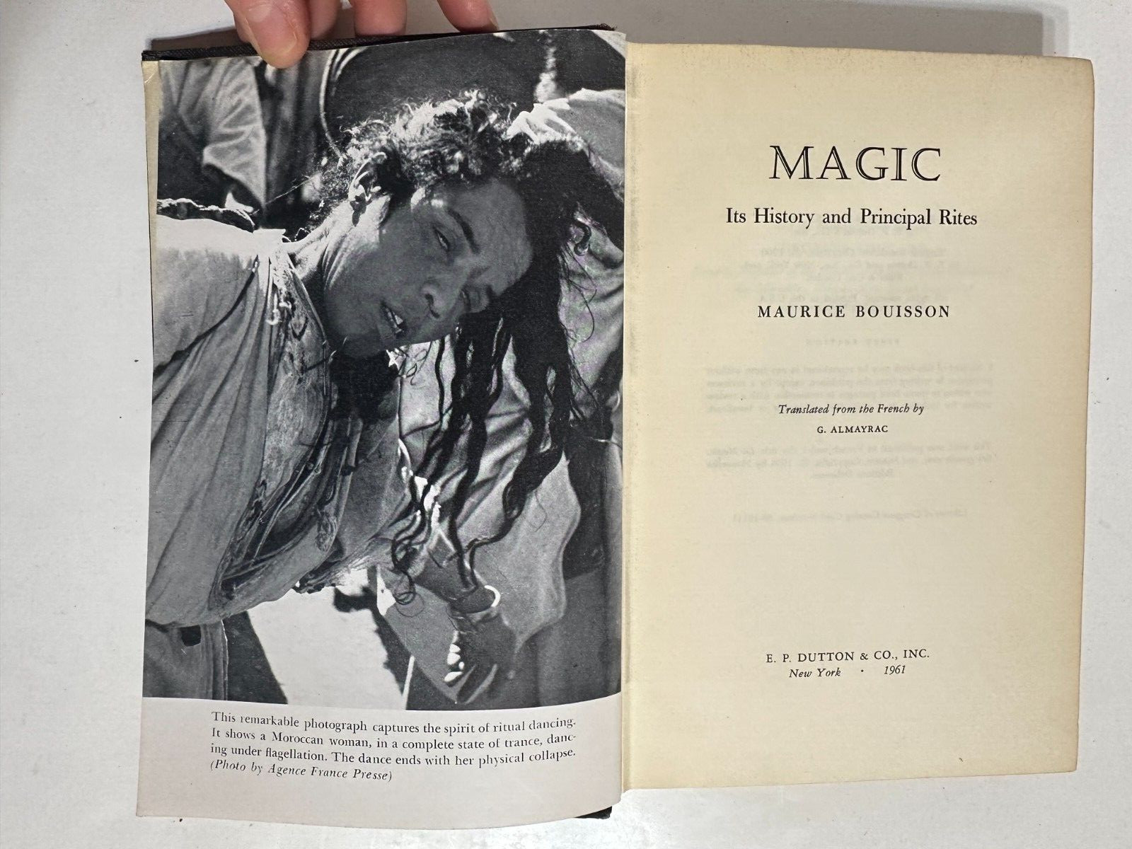 Magic Its Rites and History 1961 Bouisson OCCULT WITCHCRAFT ALCHEMY MAGICK