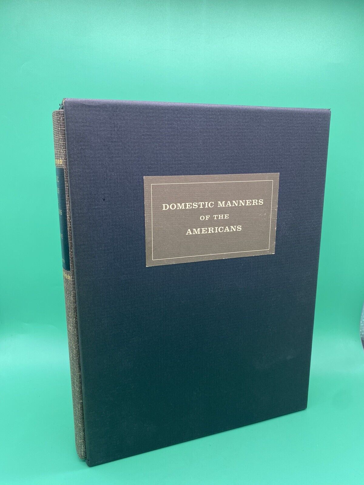 Domestic manners of the Americans Frances Milton Trollope 1969 Imprint Society