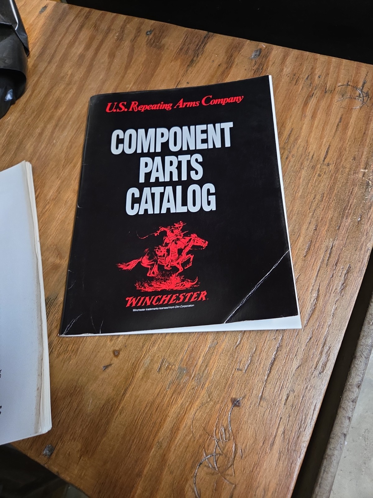 Winchester Brand Firearms Component Parts, Sights, and Accessories 1984