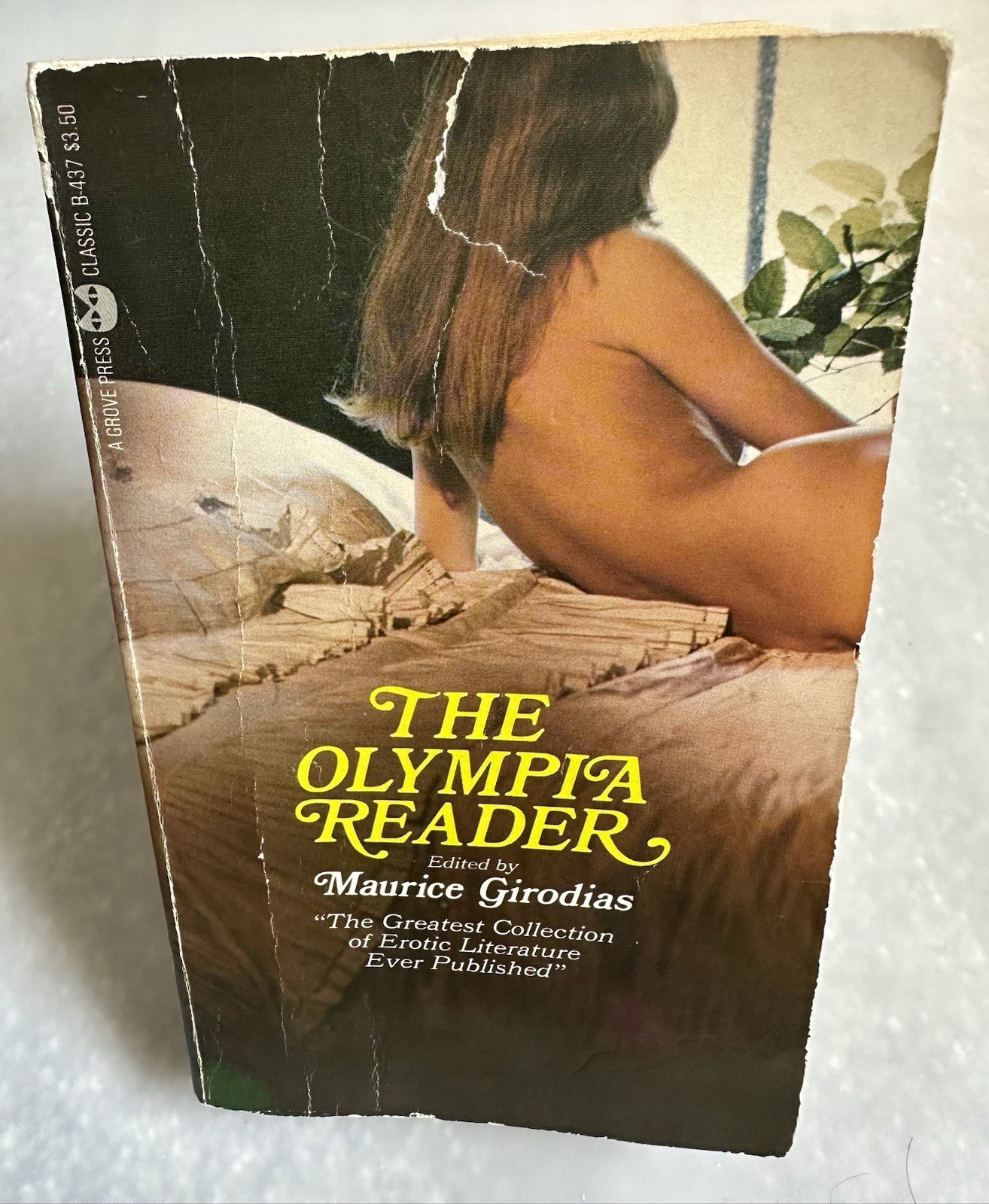 The Olympia Reader By Maurice Girodias 1sr Edition 3d printing 1981 Erotica PB