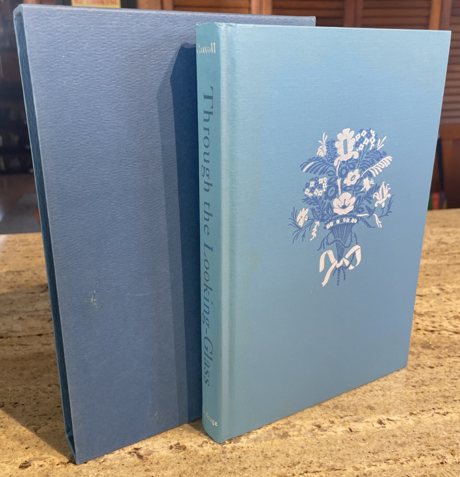 Heritage Press „Through the Looking Glass“ Lewis Carroll (1969, HC, Slipcase)