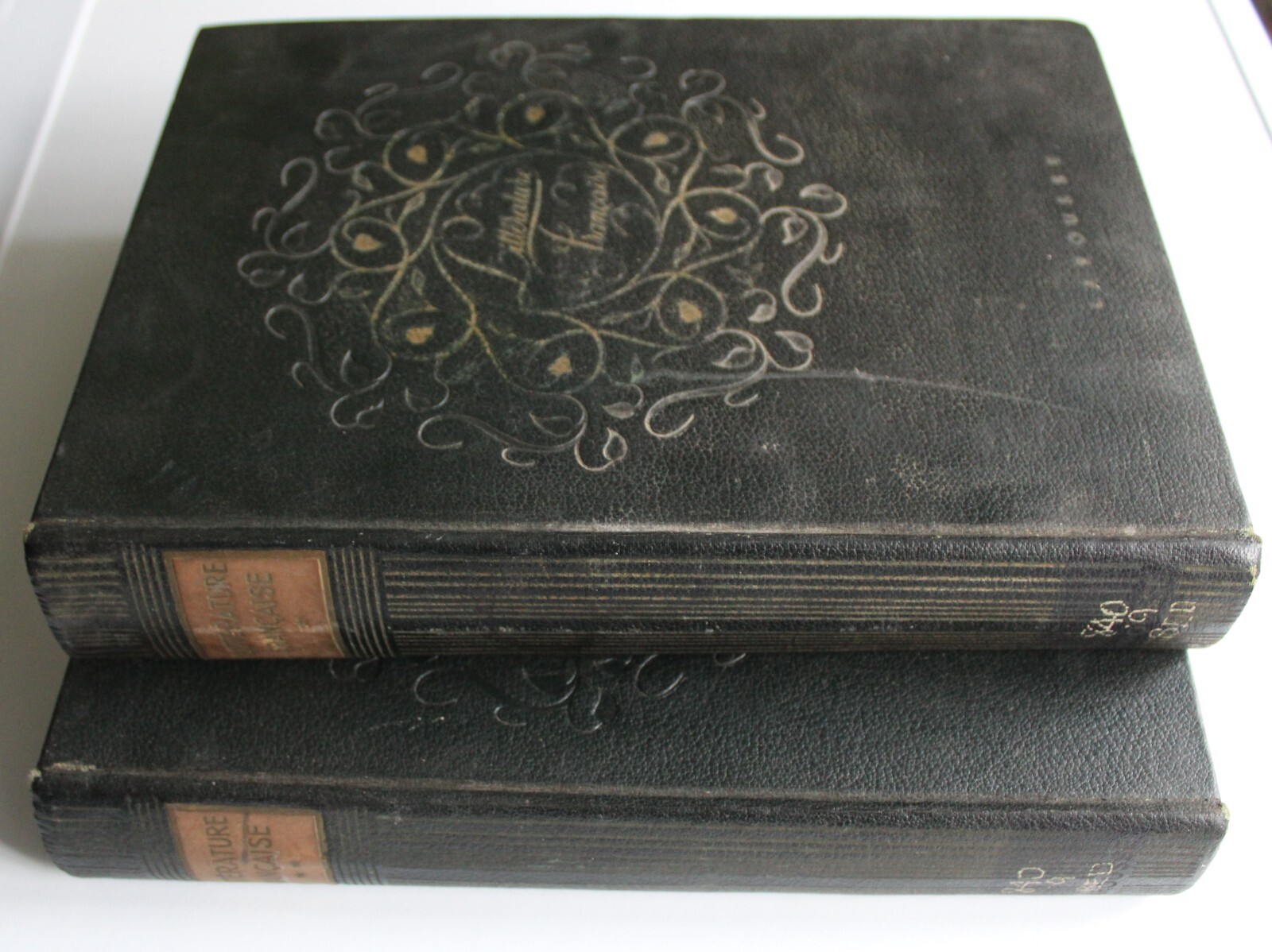 Antique Larousse “Littérature Française” 2 Vol Set 1948-49 French Literature