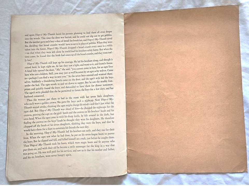 Rare Anne Anderson’s Old Old Fairy Tales 1935 soft cover illustrated