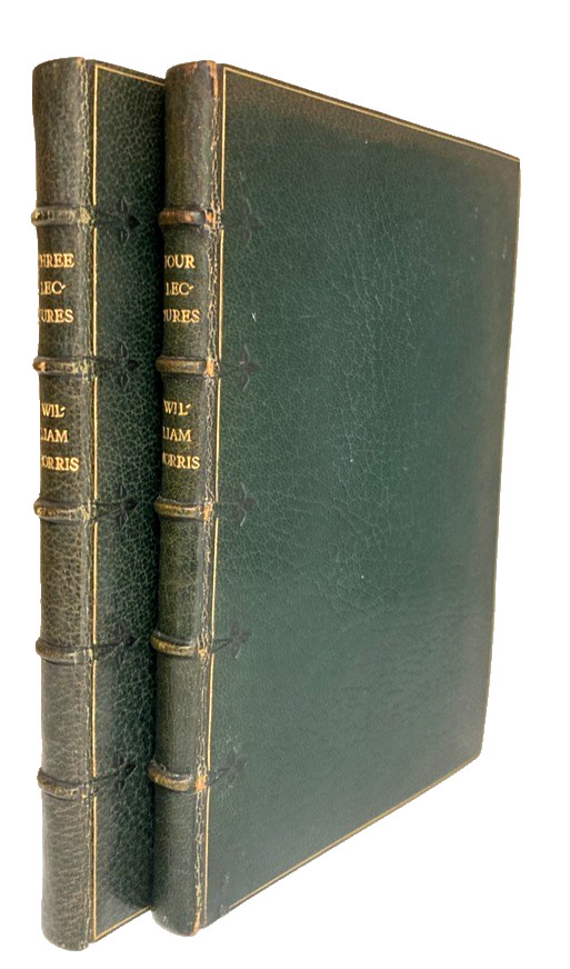 William Morris Golden Type 5 Vols Alice Pattinson Arts Crafts Fine Binding