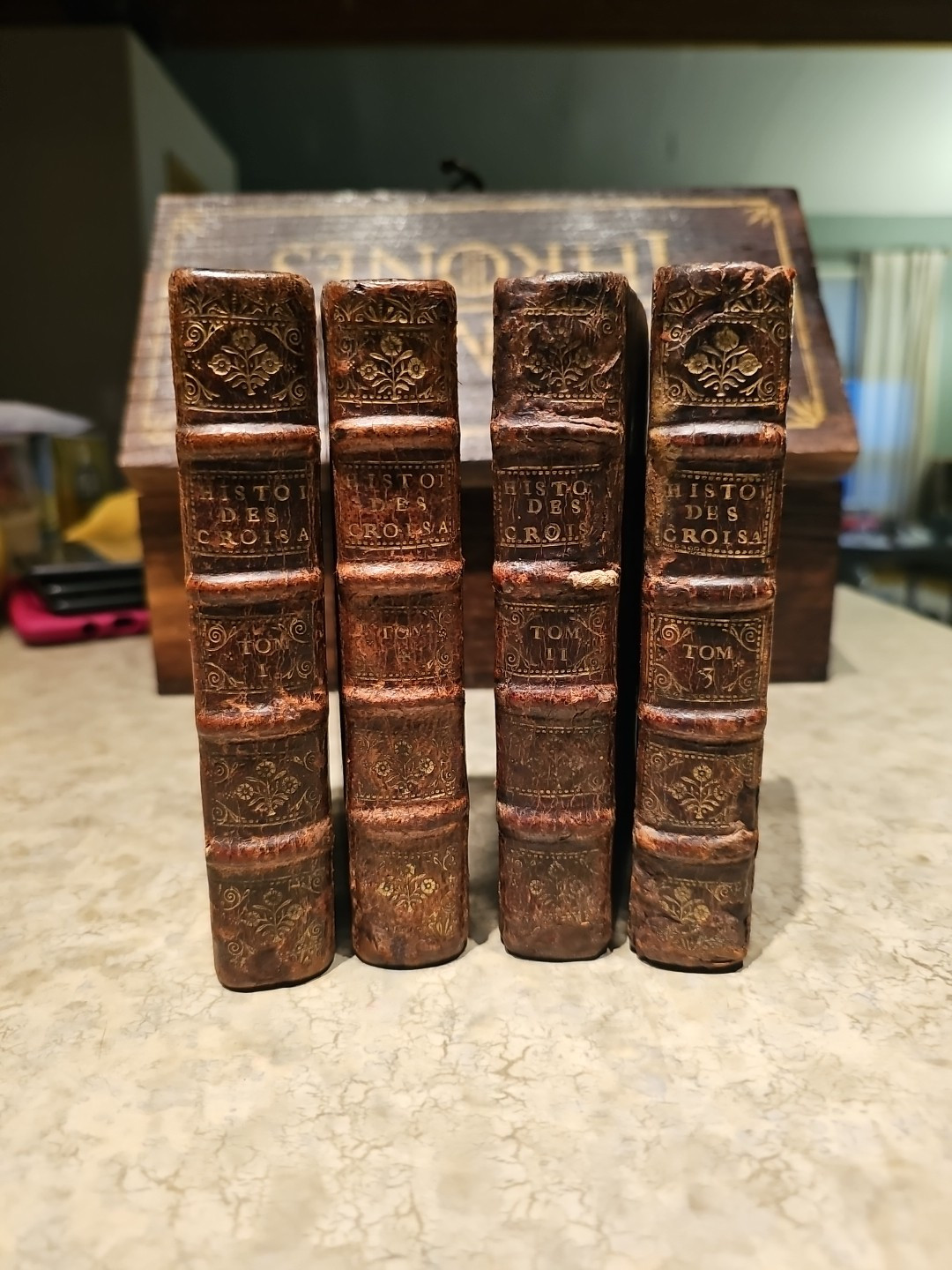 Histoire Des Croisades Set Of 4 Great Condition