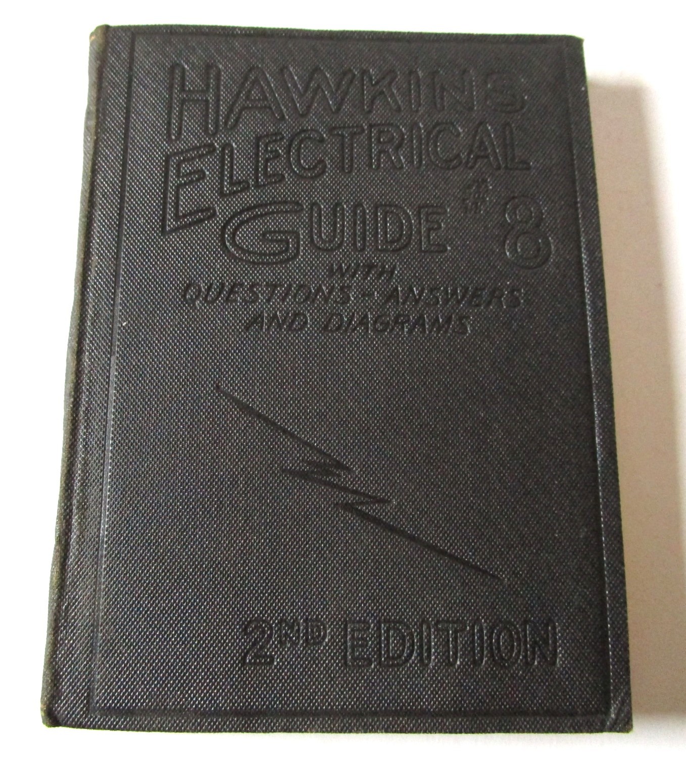 Hawkins Electrical Guide #8 2nd (1917) Edition, 1923-24 Printing Theo Audel & Co