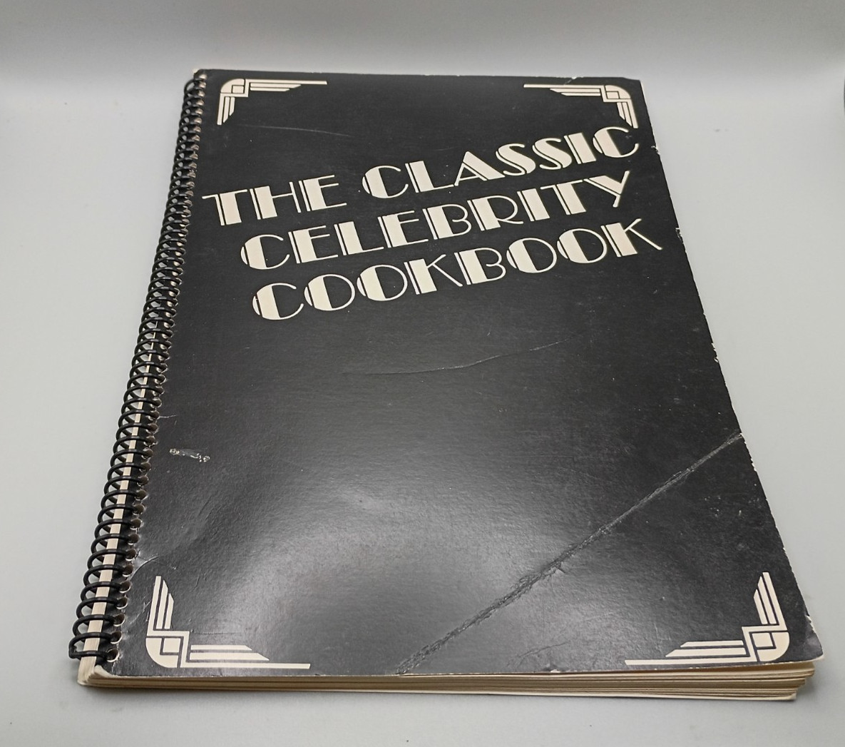 The Classic Celebrity Cookbook Volume 1 1986 Ken & Joan Collins Spiral Bound PB