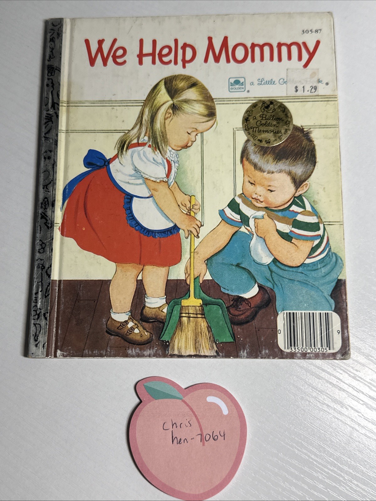We Help Mommy A Little Golden Book Jean Cushman Pict Eloise Wilkin 1959