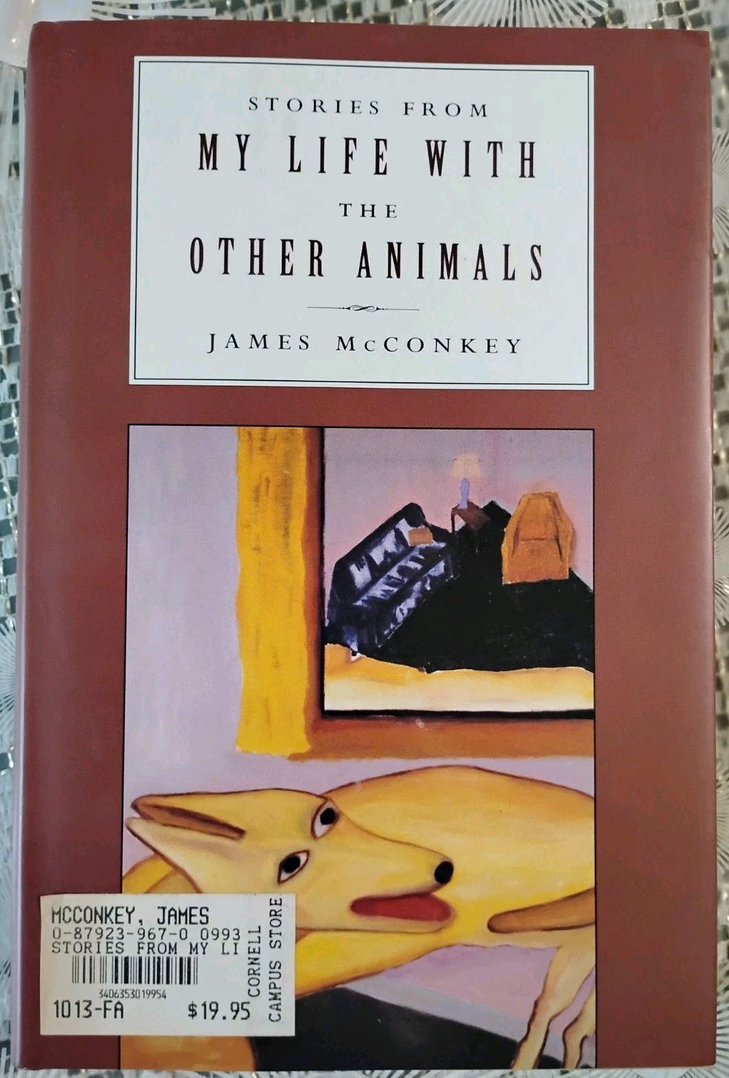 DOUBLE SIGNED James McConkey Stories From My Life With The Other Animals 1st Ed
