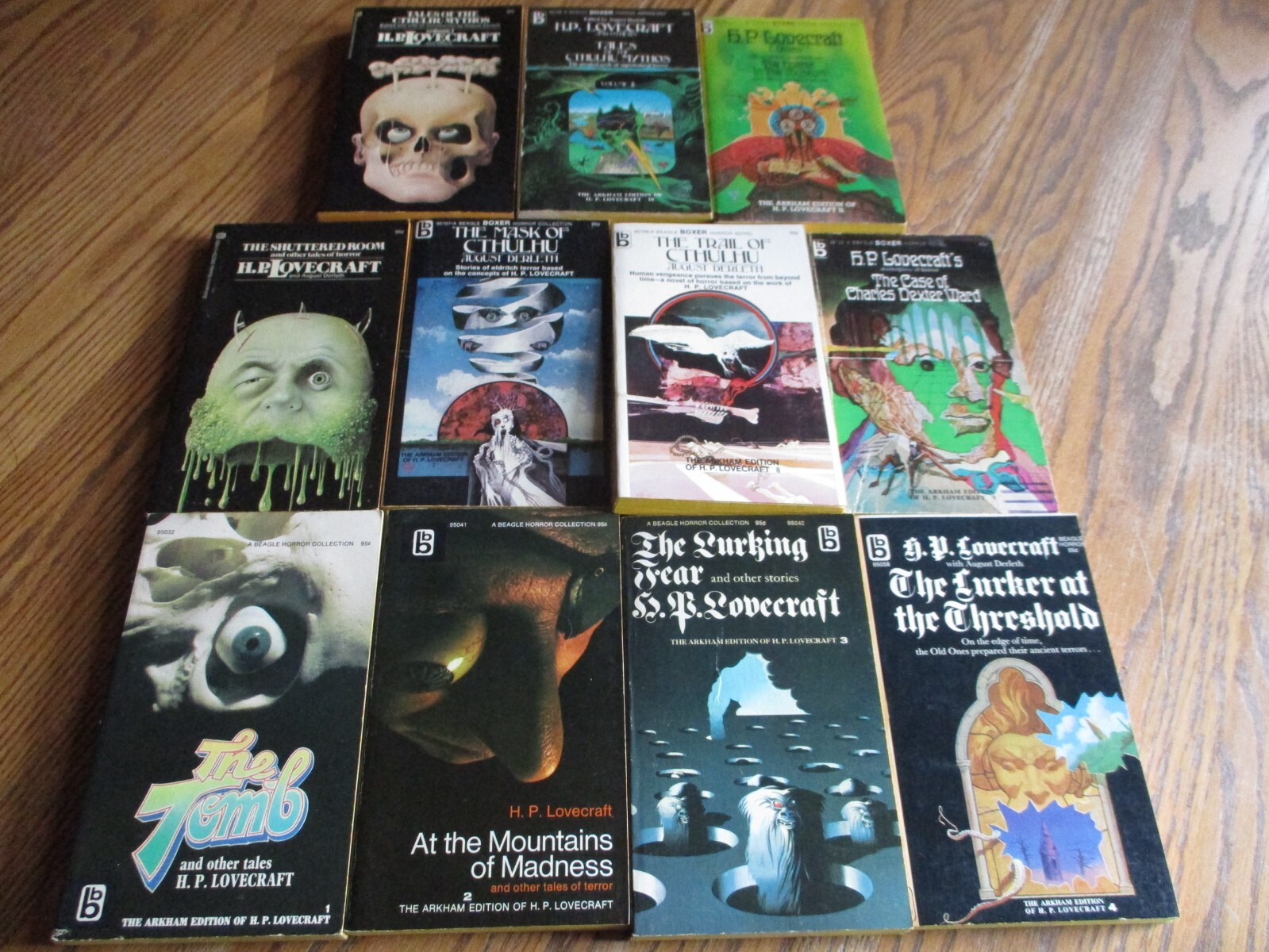 H.P. Lovecraft, „The Arkham Edition of H P L“, 10 Beagle Bks Pbs, 2 Ballantine