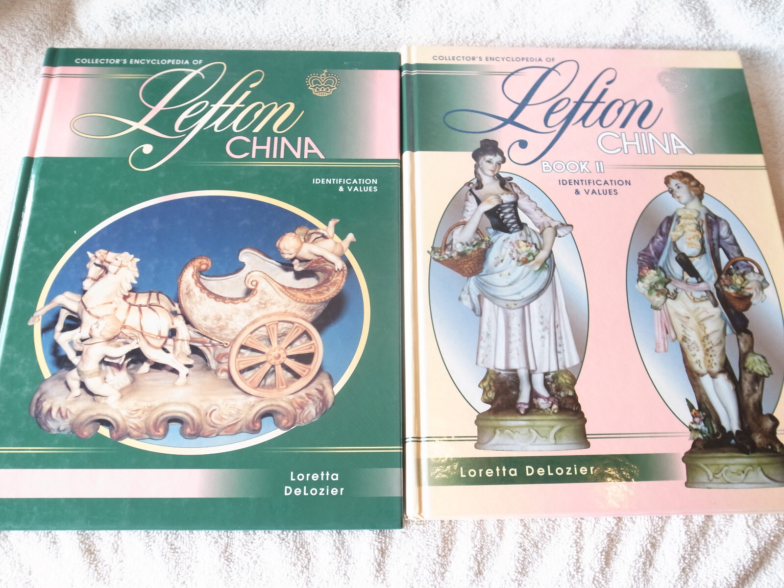 2 OOP Lefton China Identification Price Guides by DeLozier-Christmas Kitschy++