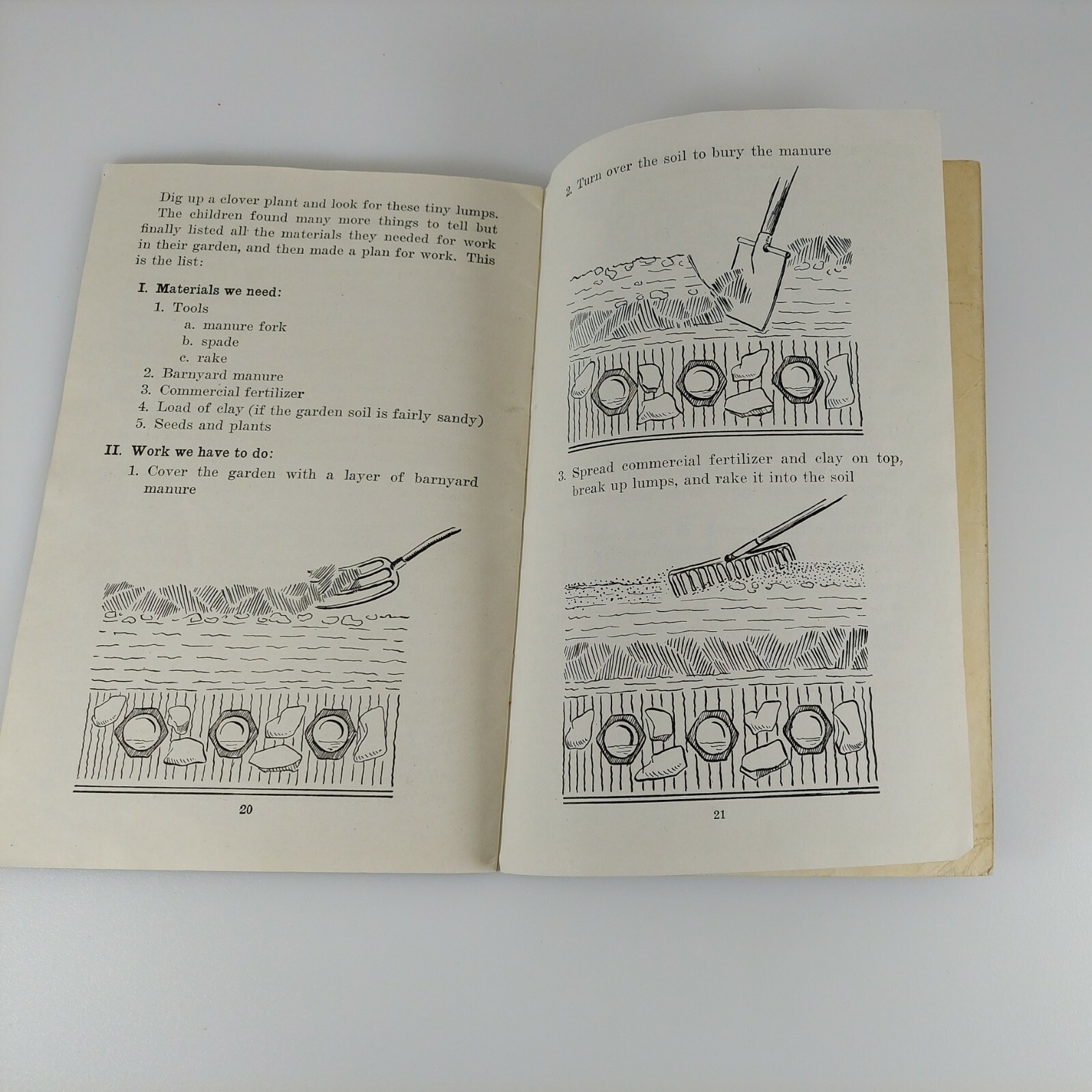 Soil Its Sources and Uses, Anna M. Greeve Unit Study Book No. 454, 1942