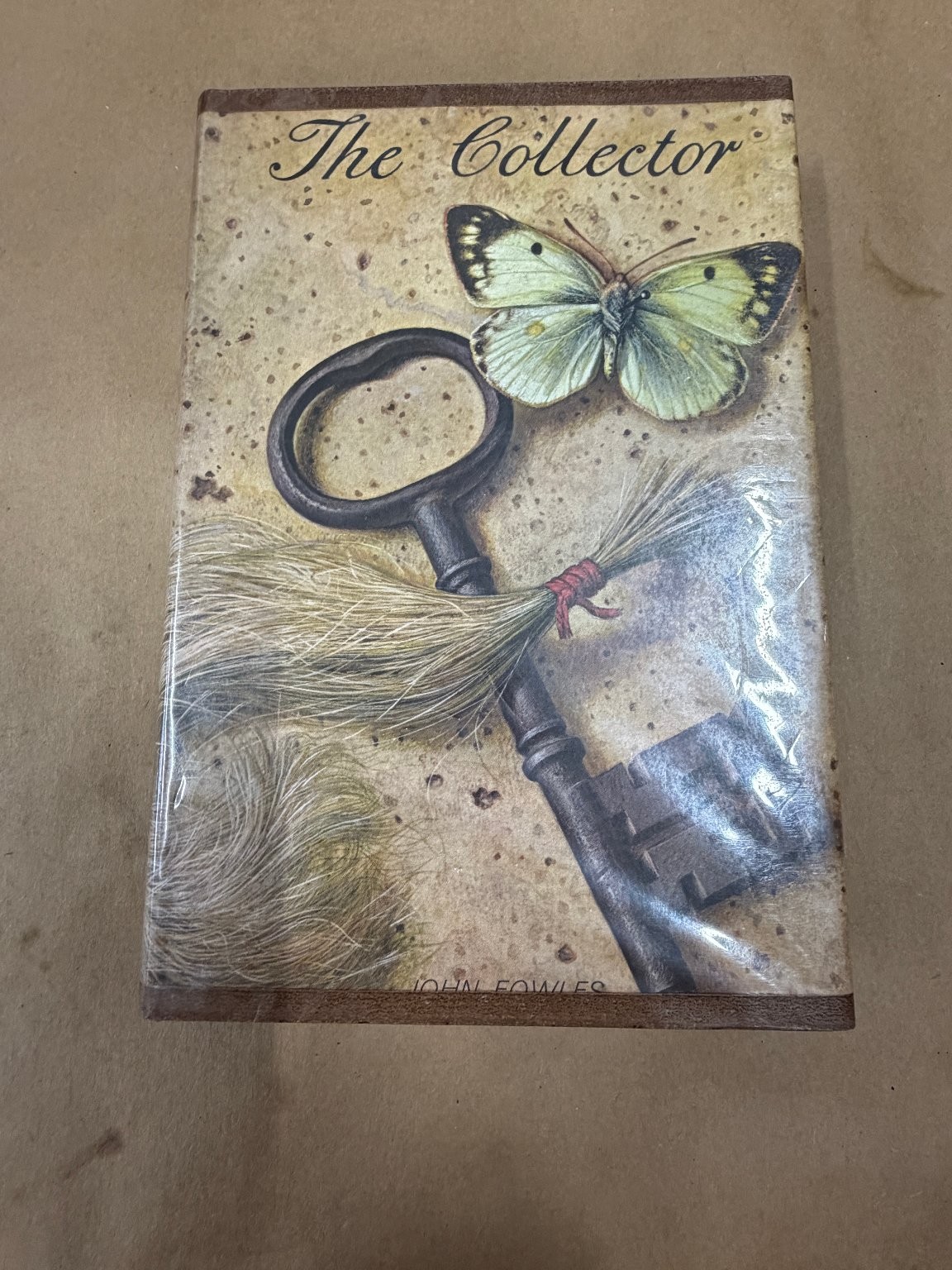 The Collector John Fowles 1963 First US Edition Novel Butterfly Key Art