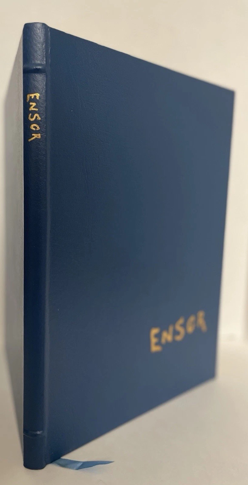 JAMES ENSOR Easton Press Collector’s Edition Leather Bound 1978 Jacque Janssens