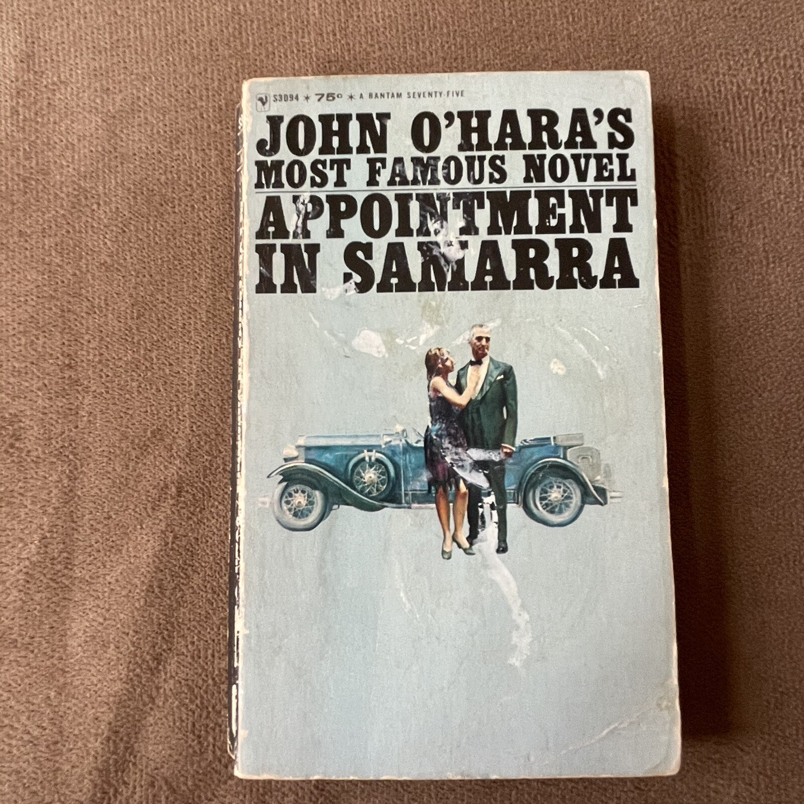 Appointment in Samarra, By John Ohara, Vintage Paperback 1966