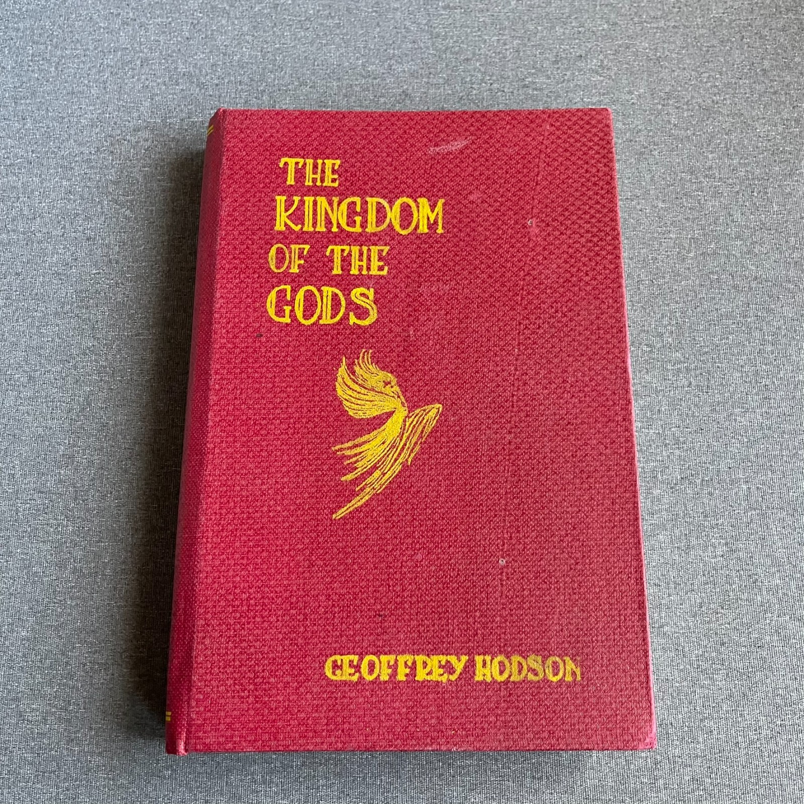The Kingdom of the Gods by Geoffrey Hodson – 1952 1st Edition Hardcover