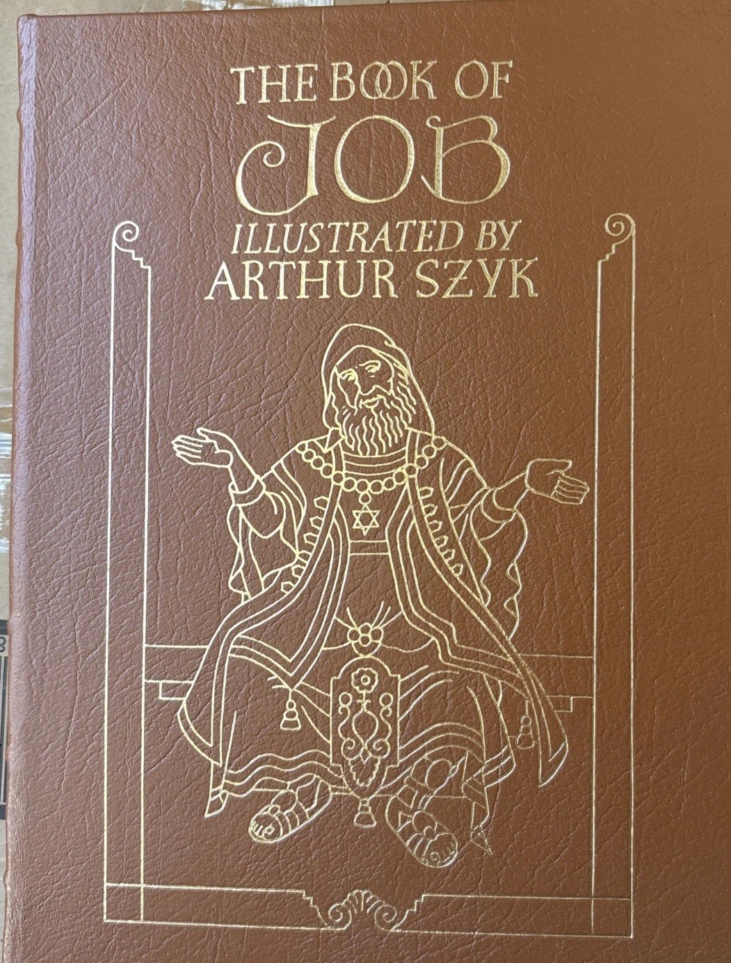 The Book Of Job illustrated by Arthur Szyk 1974 Leather Easton Press