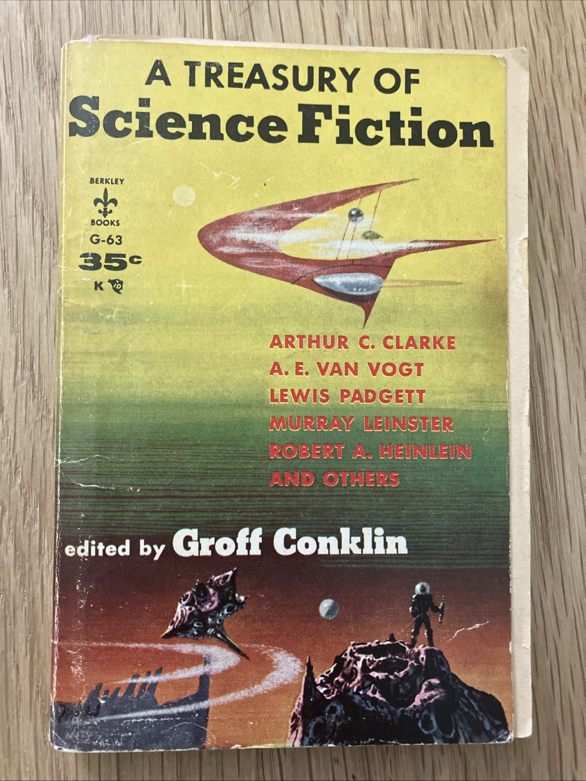 A Treasury of Science Fiction 1948 First Edition Groff Conklin