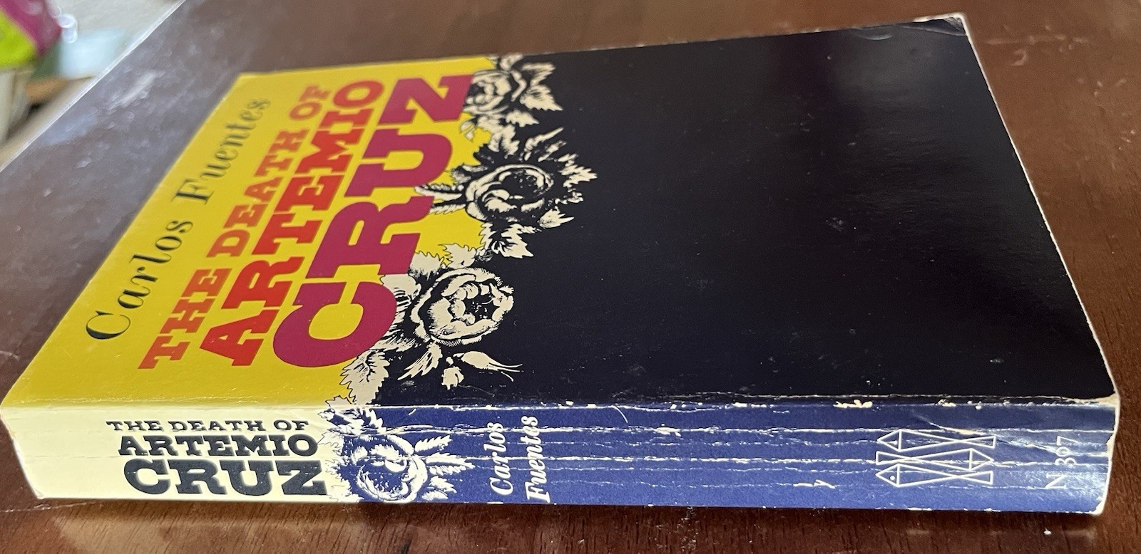 CARLOS FUENTES The Death Of Artemio Cruz 1980 Vintage Trade Softcover Novel Book