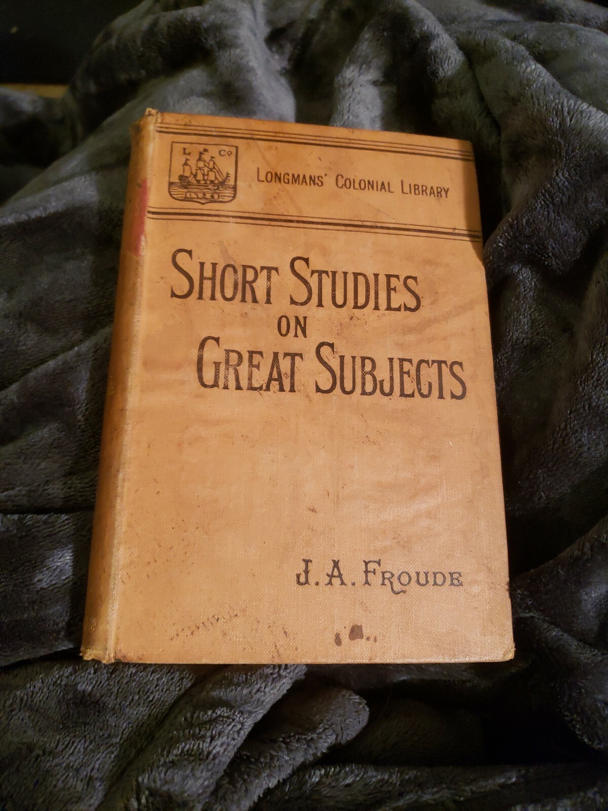 Short Studies On Great Subjects By James Anthony Froude Vol IV (1896)