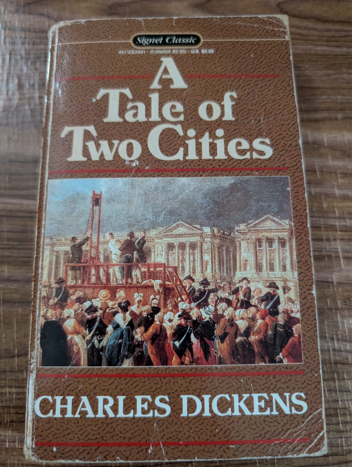 Charles Dickens A Tale Of Two Cities Signet Classic Paperback Book 1980