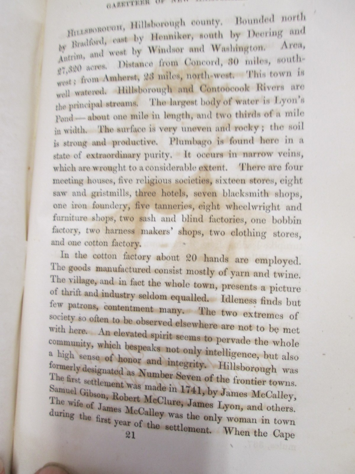 1855 New Hampshire As It Is In Three Parts First Edition By Edwin A Charlton