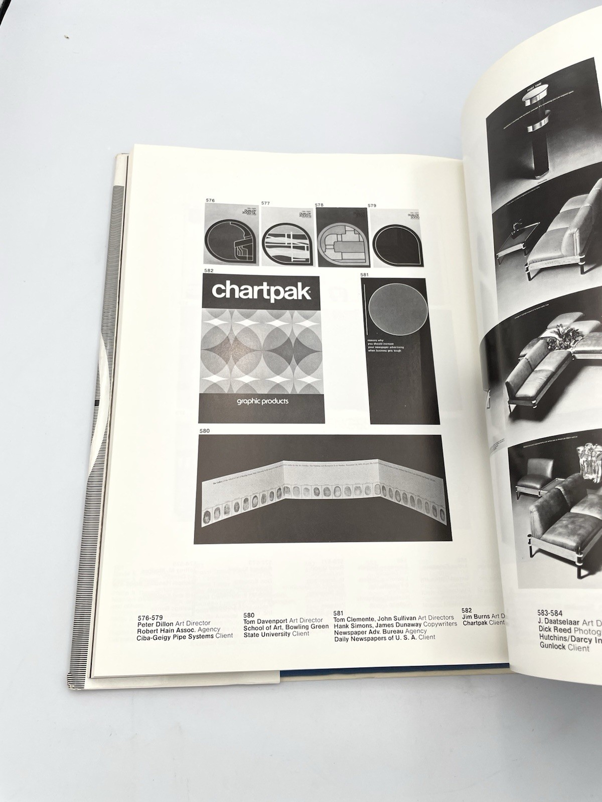 HAUSMAN, FRED [DESIGNER] Creativity 4 : a photographic review of Creativity ’74