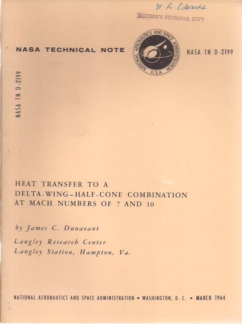 NASA Technical Note TN D-2199 March 1964 40-pages illustrated