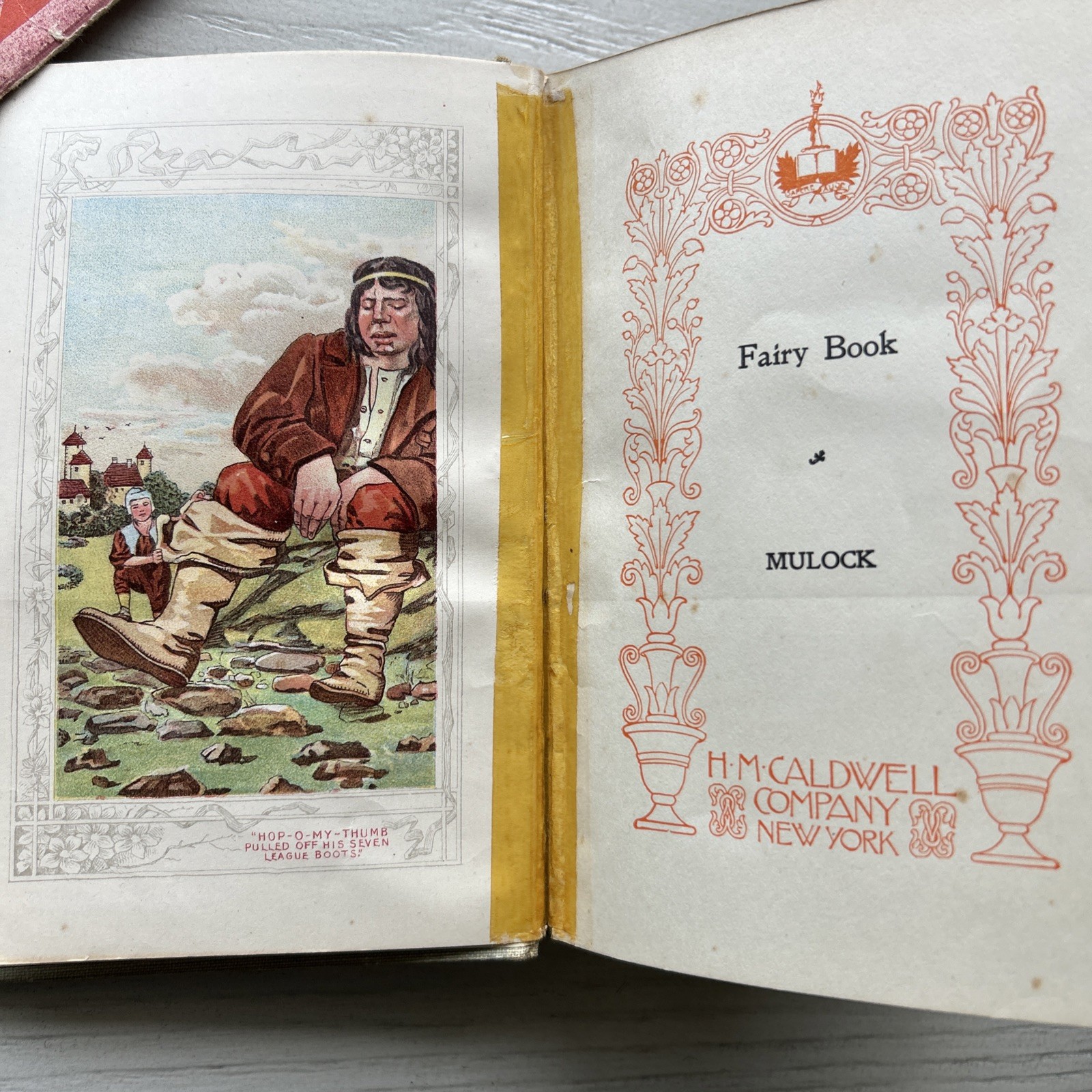 Miss Mulock’s Fairy Book published by H M Caldwell New York RARE FIND