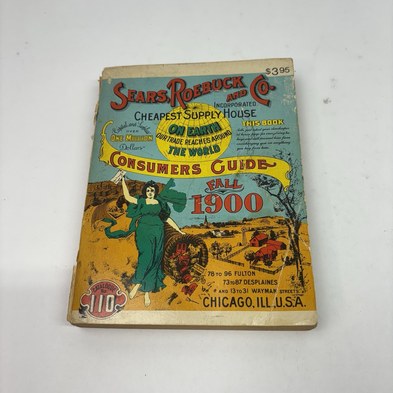 Sears and Roebuck Consumer Guide Fall 1900, Reproduction 1970 – ACCEPTABLE