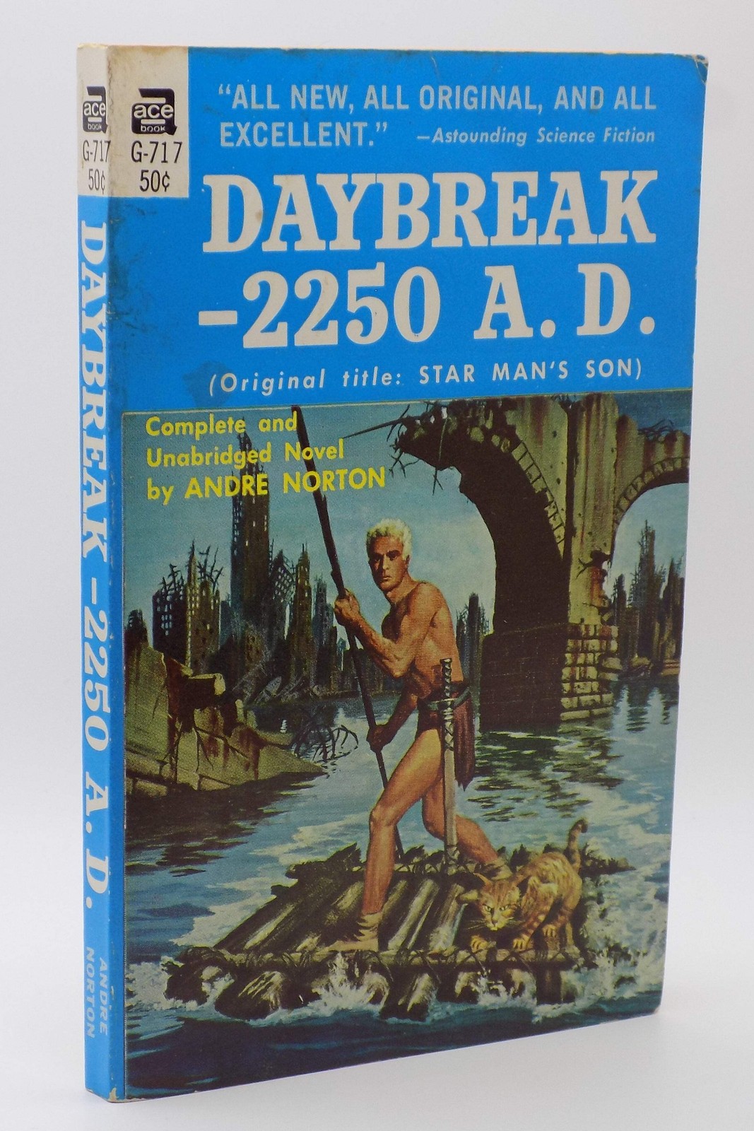 Daybreak – 2250 A.D. by Andre Norton [3rd Printing] ACE Books, 1952