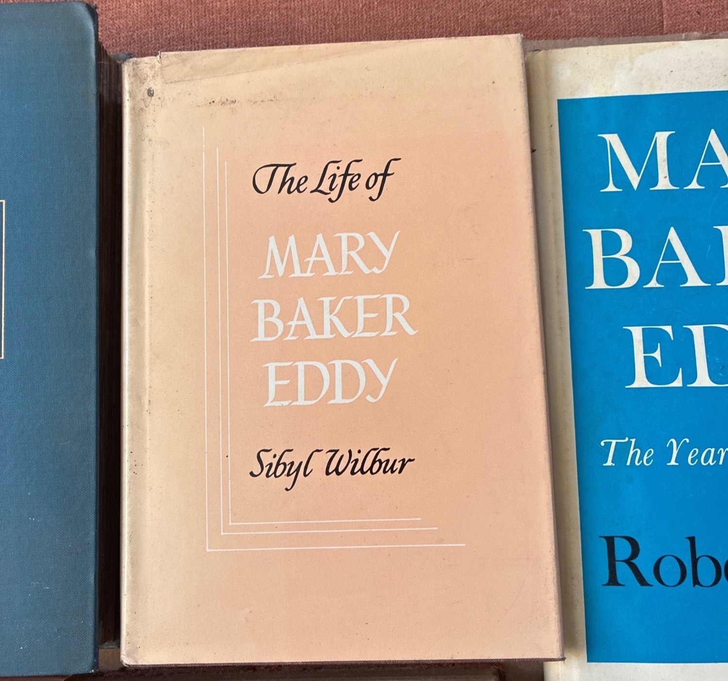 Mary Baker Eddy Book Lot Of 7 Biographies & Writings HC DJ 1st Christian Science