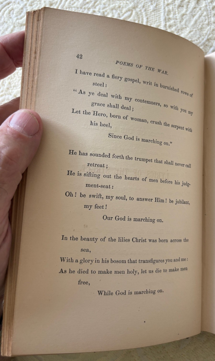 Julia Ward Howe, Later Lyrics, Boston, Tilton, 1866 1st, Battle Hymn Republic