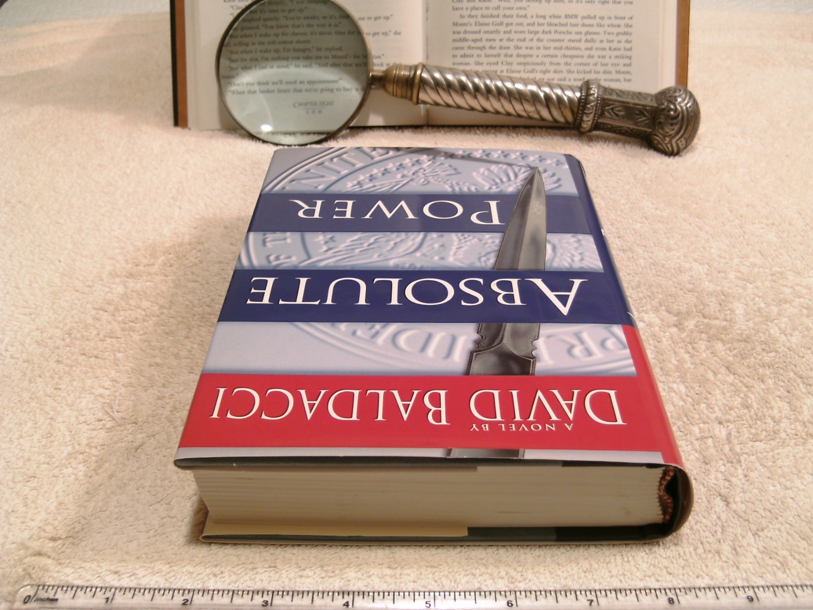 David Baldacci *ABSOLUTE POWER* HC/DJ 1st Edition – 1st Printing