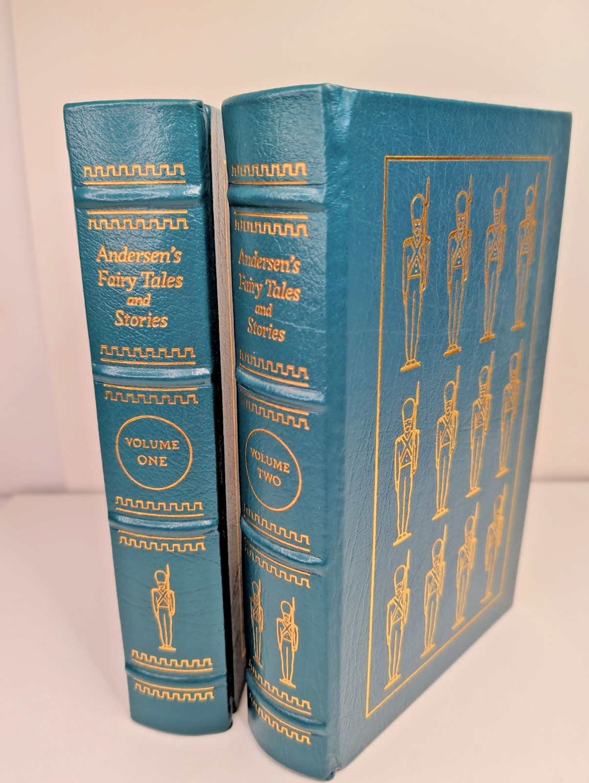 Andersen’s Fairy Tales and Stories Volume One & Two Easton Press 1977 Leather