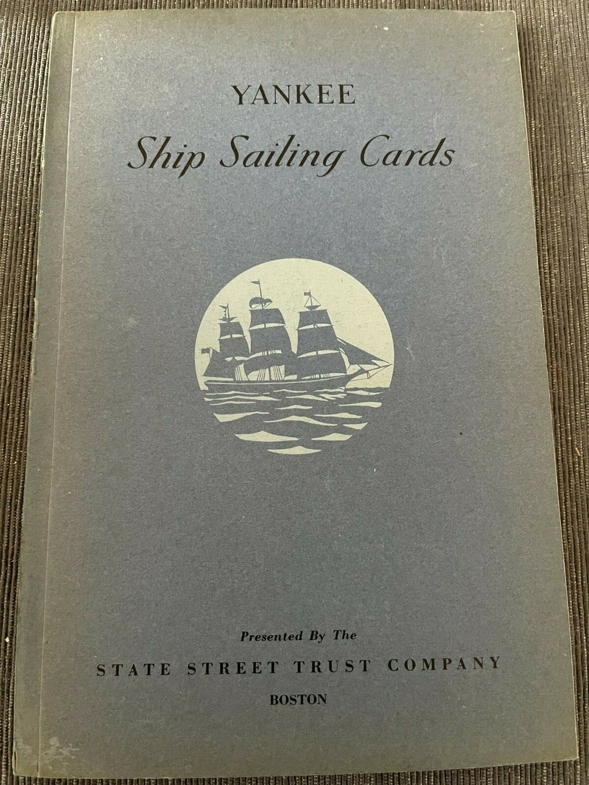1948 YANKEE SHIP SAILING CARDS State Street Trust Clipper Forbes Eastman